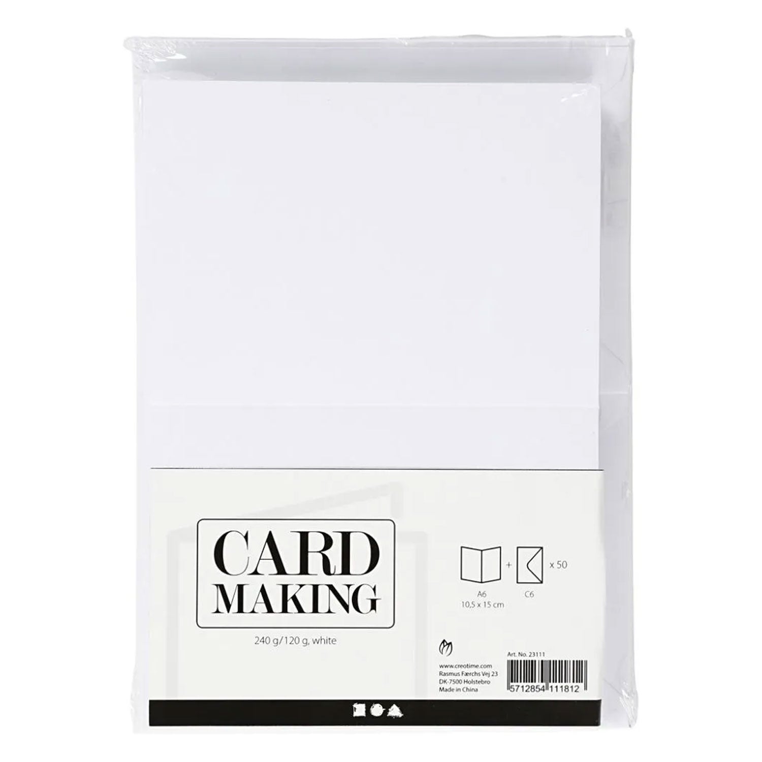 Creativ company https: www.cchobby.nl kaarten-en-enveloppen-afmeting-kaart-10-5x15-cm-afmeting-envelop-11-5x16-5-cm-120-240-wit-50-set-1-doos