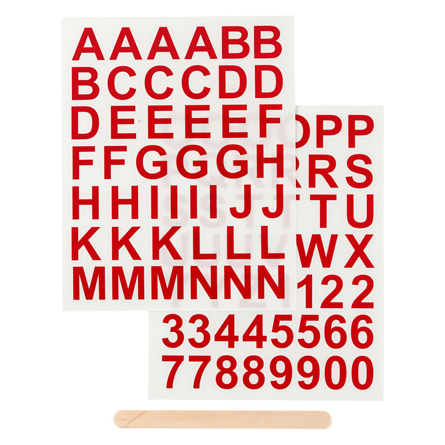 Creativ company stickers letters cijfers