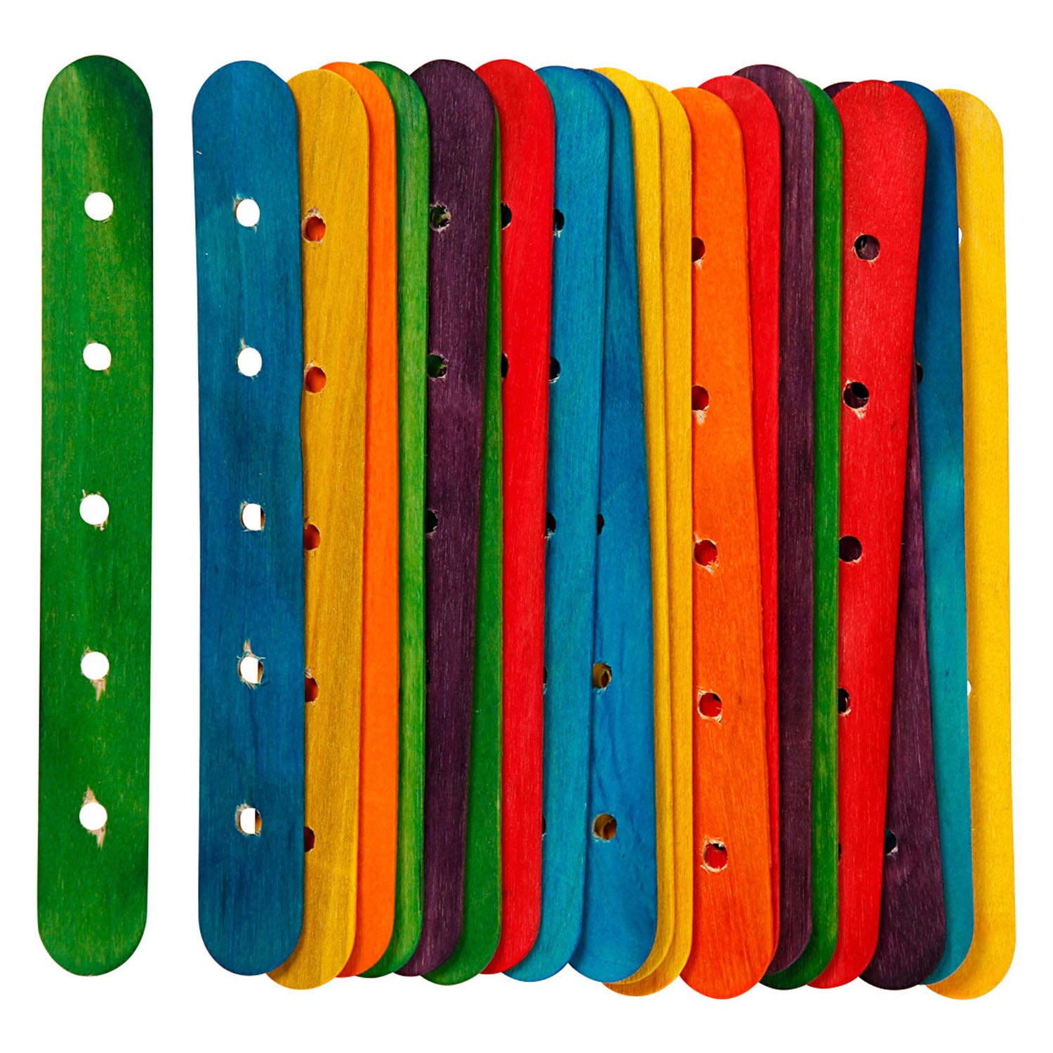Creativ company https: www.cchobby.nl constructiestokjes-l-15-cm-b-1-8-cm-gatgrootte-4-mm-diverse-kleuren-20-div-1-doos