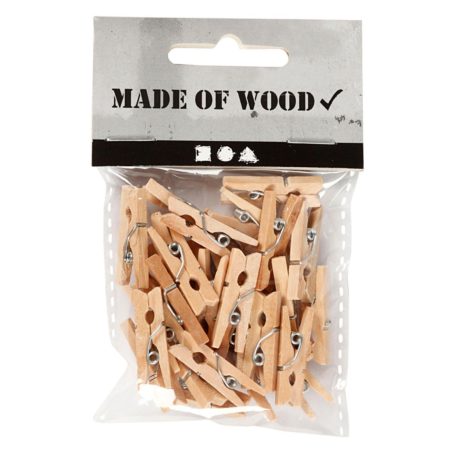Creativ company mini wasknijpers, 30st.