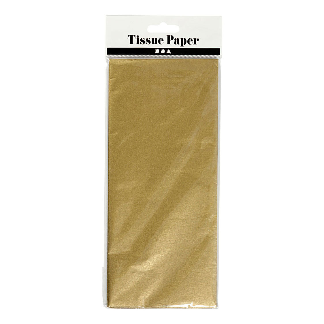 Creativ company tissuepapier goud 6 afgedekt 14 gr, 50x70cm
