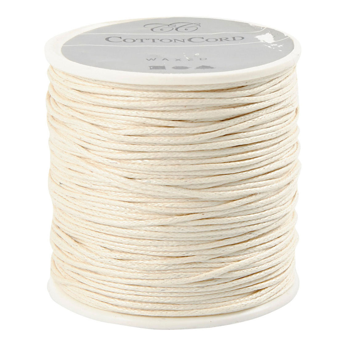 Creativ company cotton cord off-white thickness 1 mm, 40m