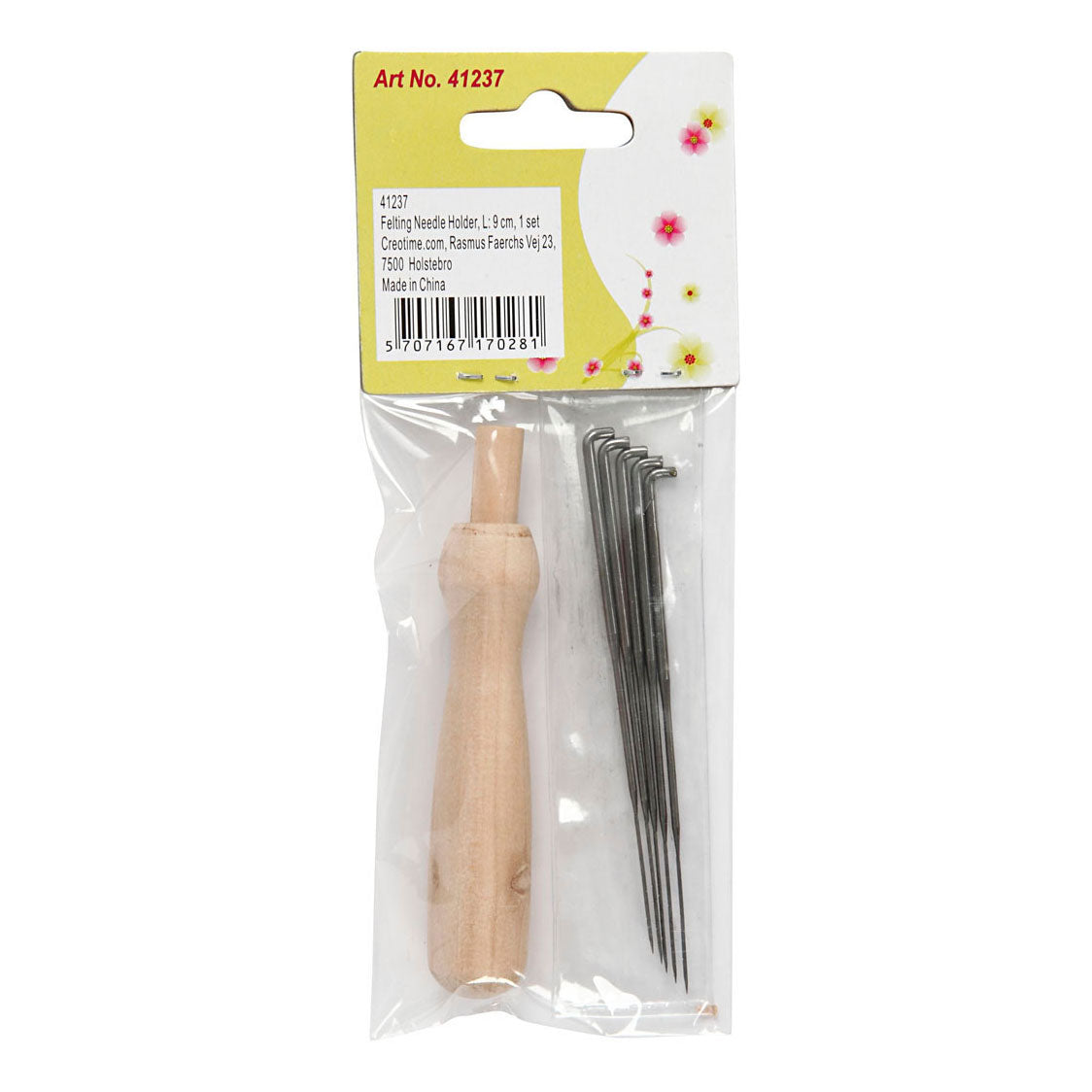 Creativ company https: www.cchobby.nl viltnaald-houder-l-9-cm-1-set