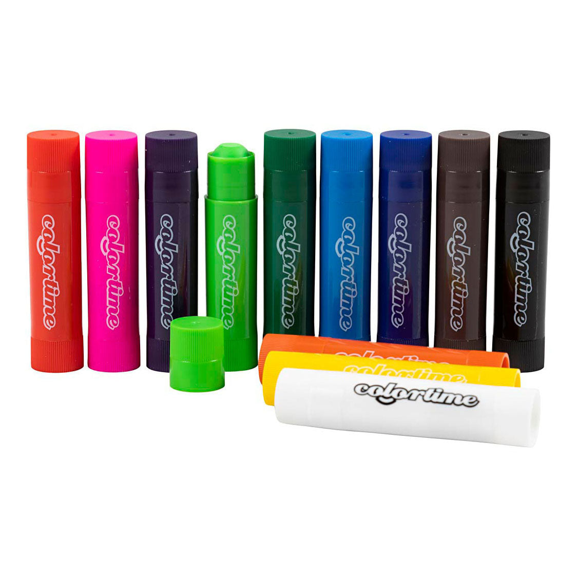 Creativ company zachte kleurstift krijtkleur, 12st.