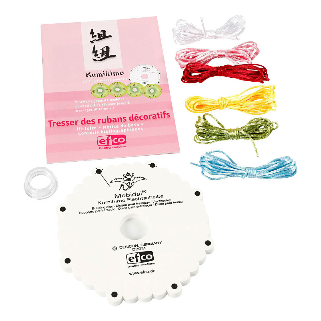 Creatief bedrijf kumihimo kit vlechten maken set