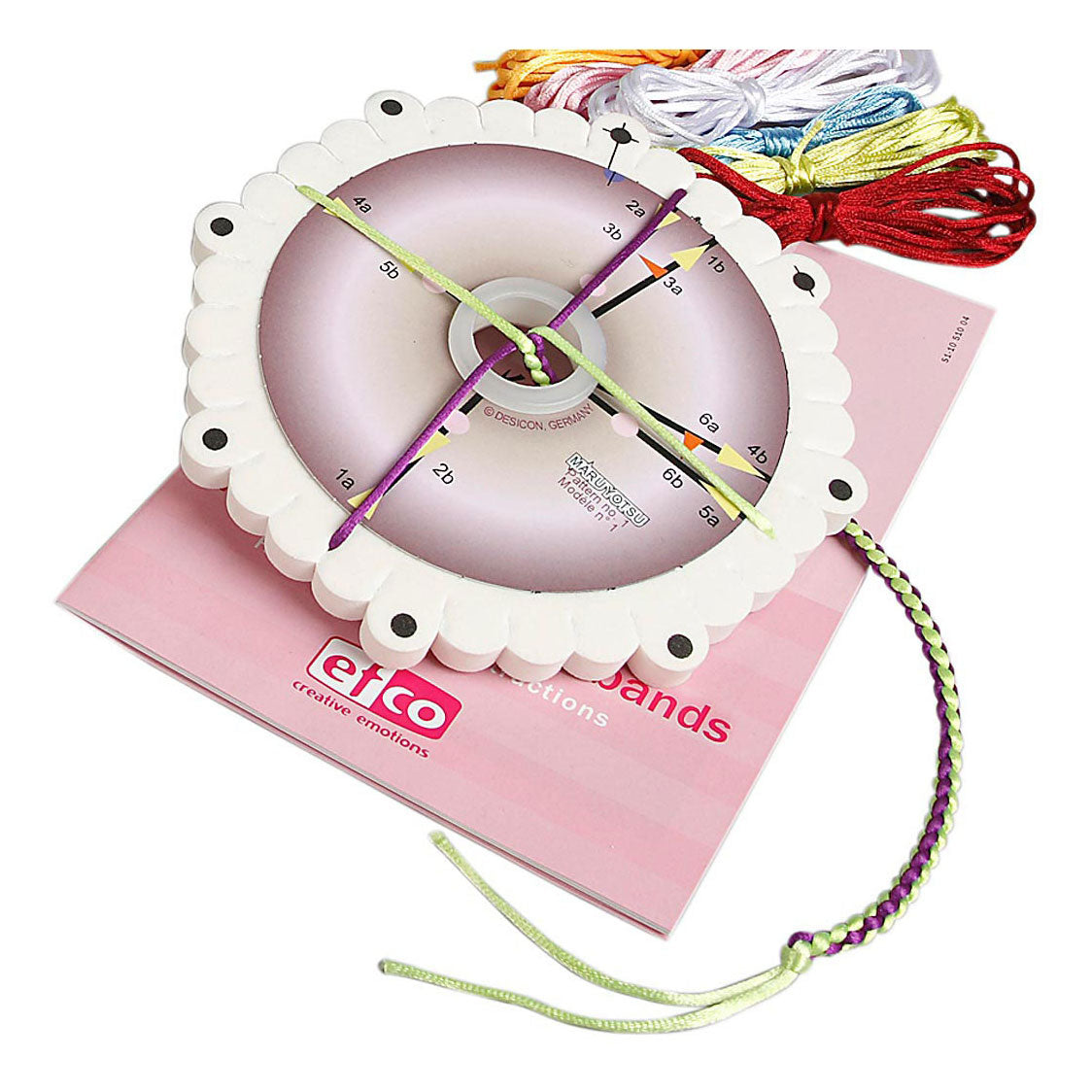 Creatief bedrijf kumihimo kit vlechten maken set