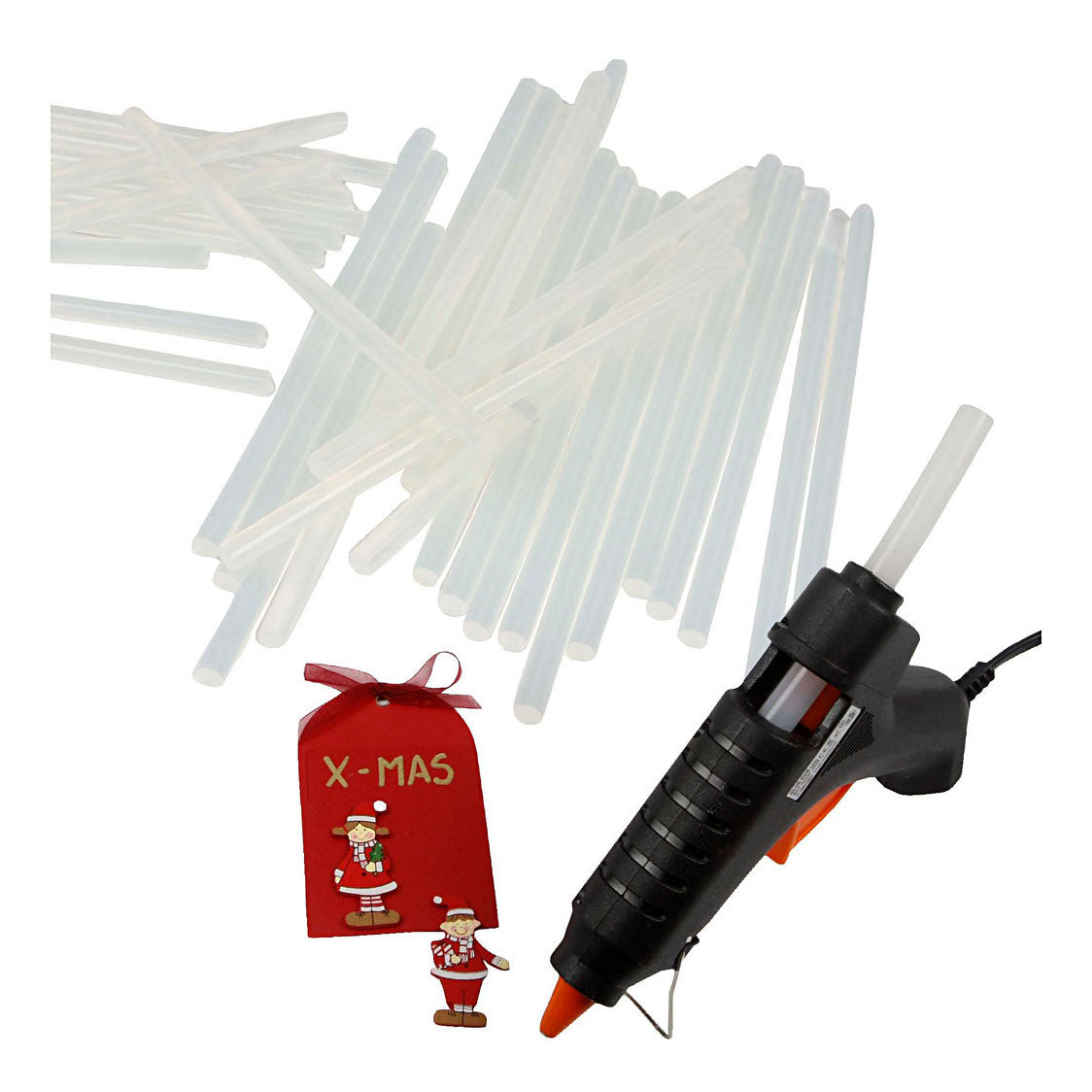 Creativ company lijmpistool vullingen maxi, l: 25 cm, d 11 mm, 50 stuk 1 doos