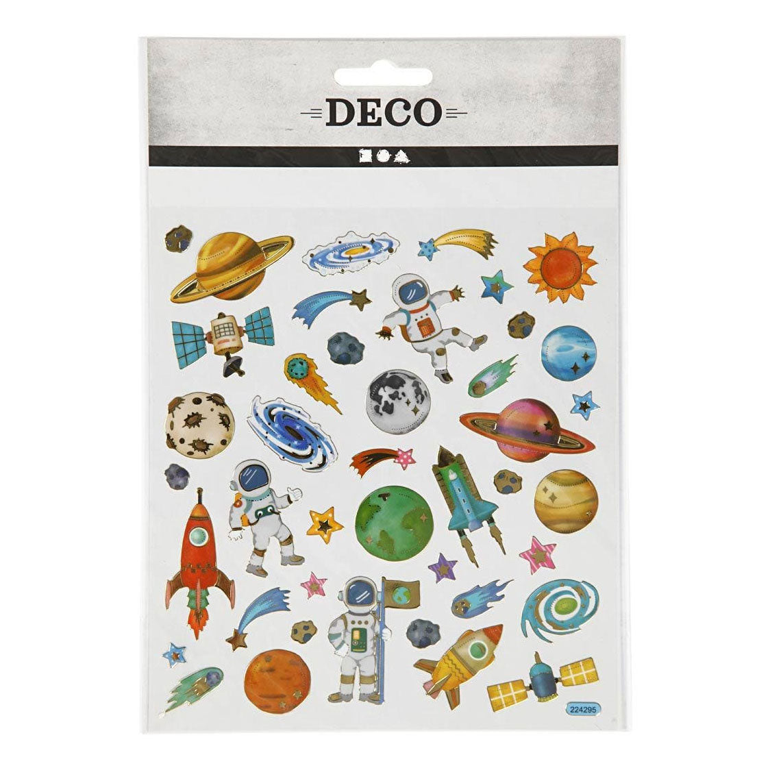 Creative company stickers aerospace, 1 sheet