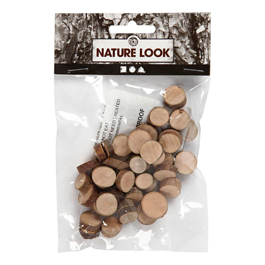 Creativ company houten schijf 10-50 mm, 25 gram