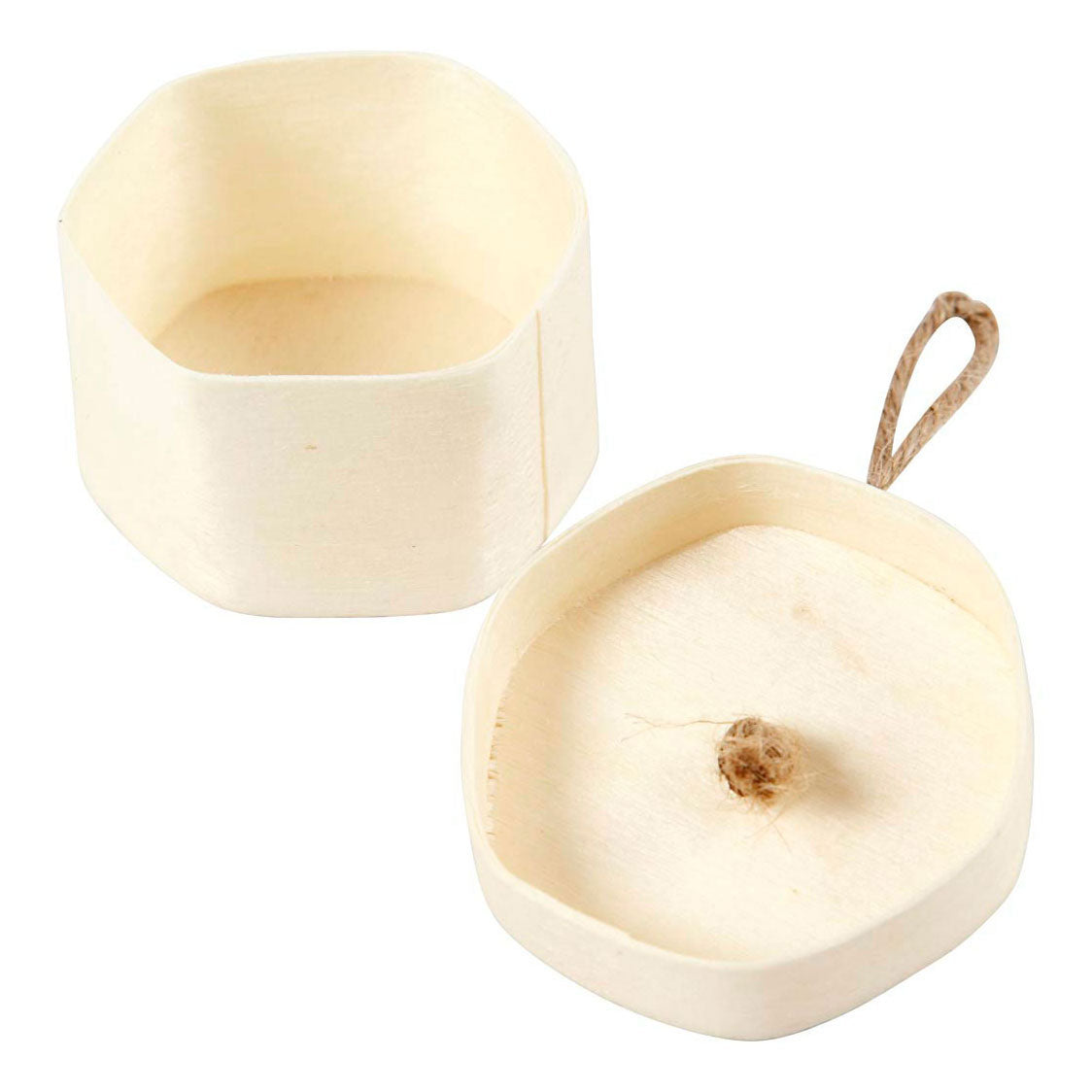 Creativ company hanger houten doosje, 3st.