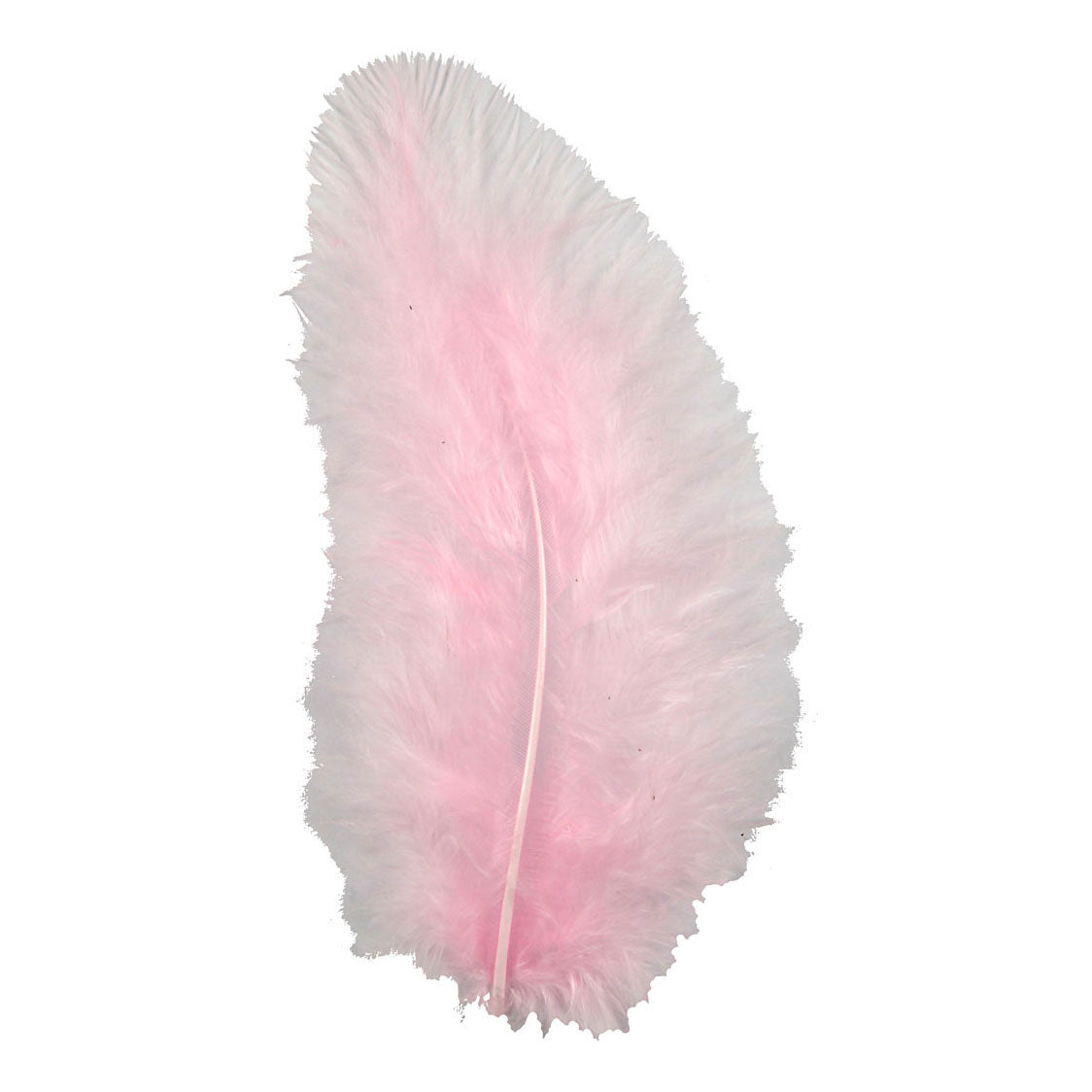 Creatief bedrijf dons lichtrood 5-12 cm, 15st.