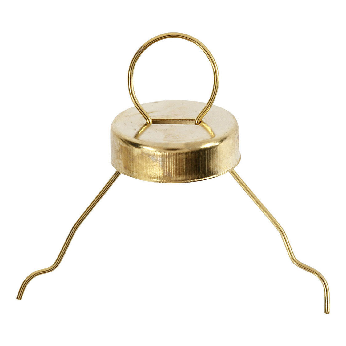 Creative company metalen hanger goud, 25st.