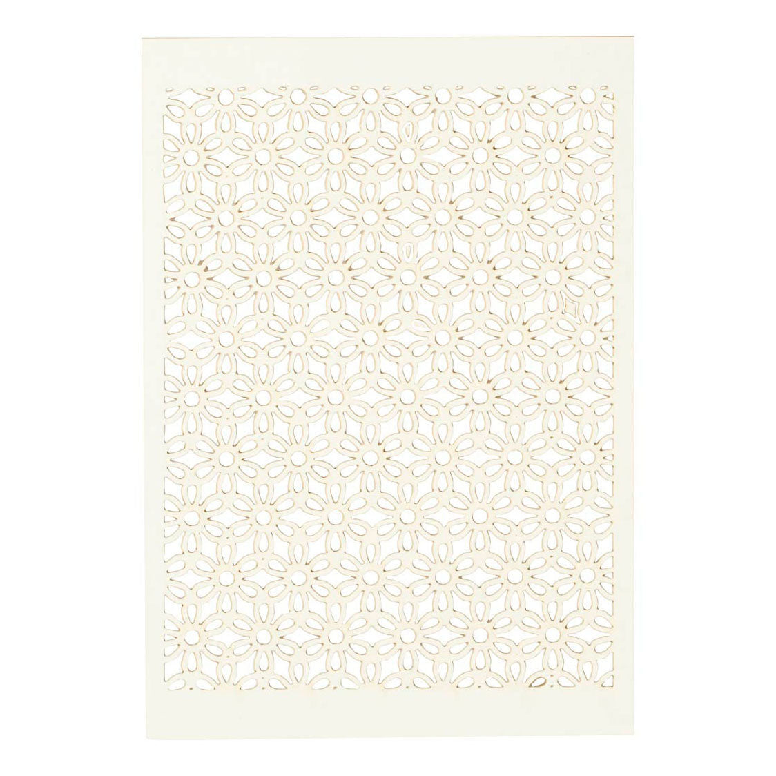 Creativ Company Patroonkarton A6 vel 105x148 mm 200 g off white 10 stuks 1 doos