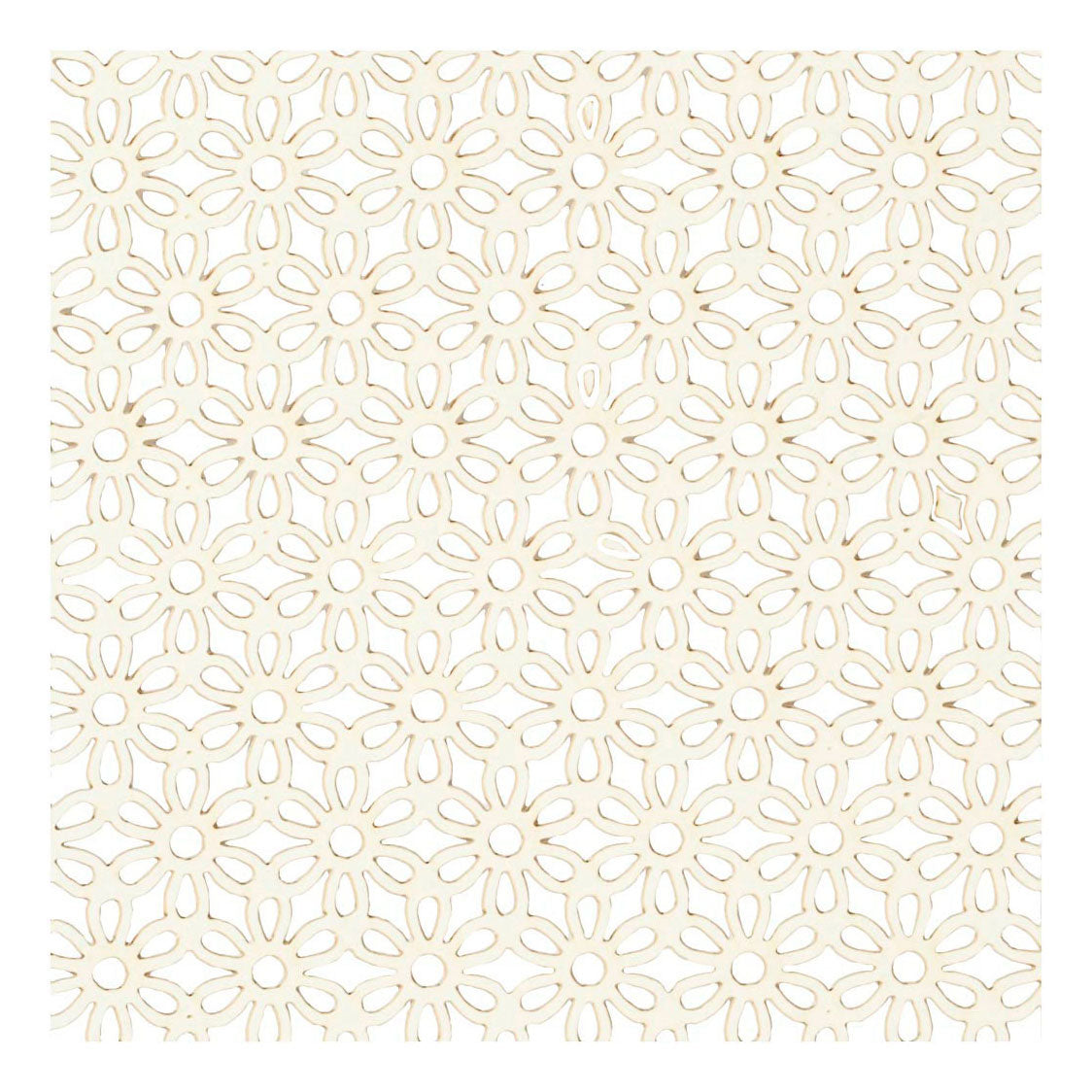 Creativ Company Patroonkarton A6 vel 105x148 mm 200 g off white 10 stuks 1 doos