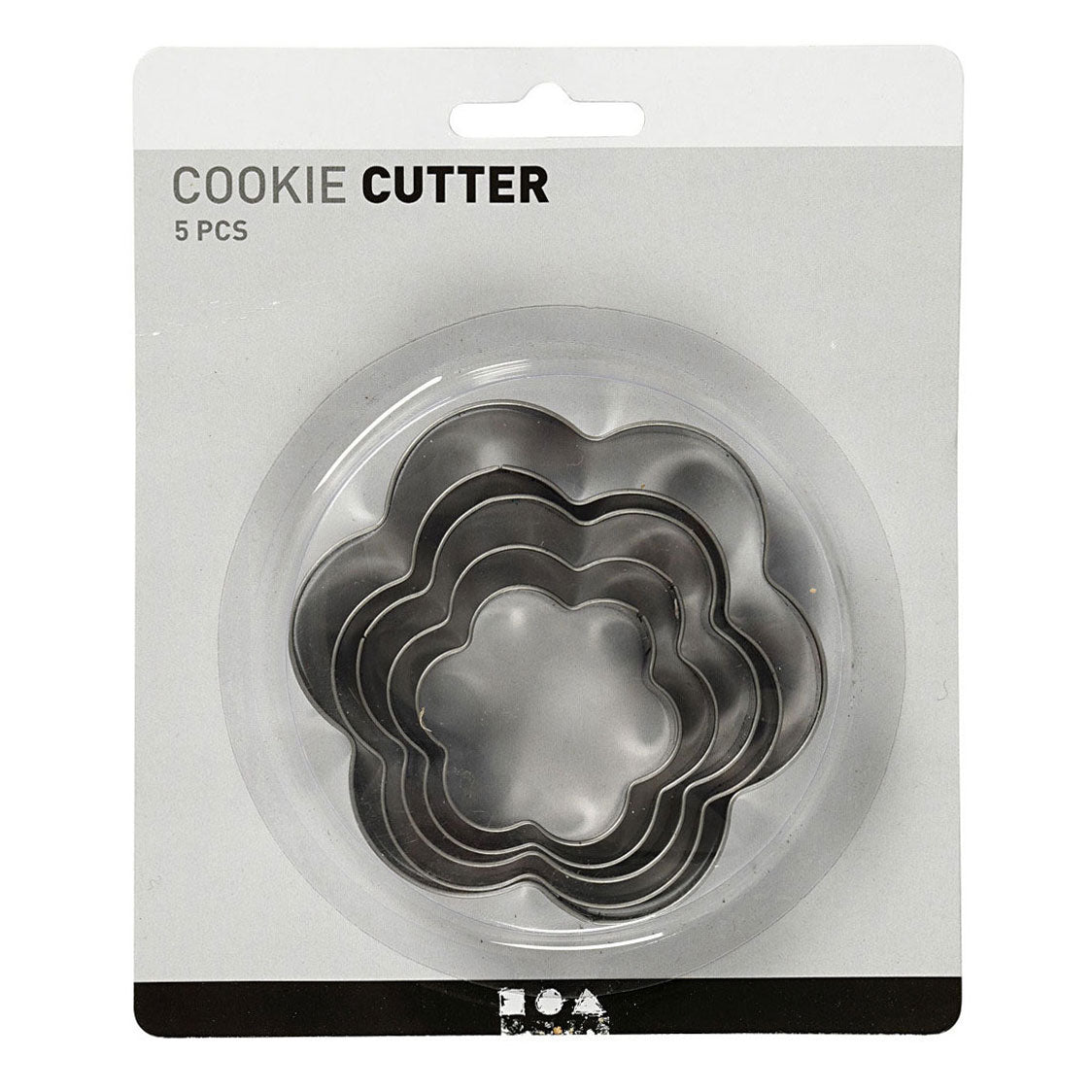 Creativ Company cookie cutters, flower, size 8 cm, 5 pieces 1 box