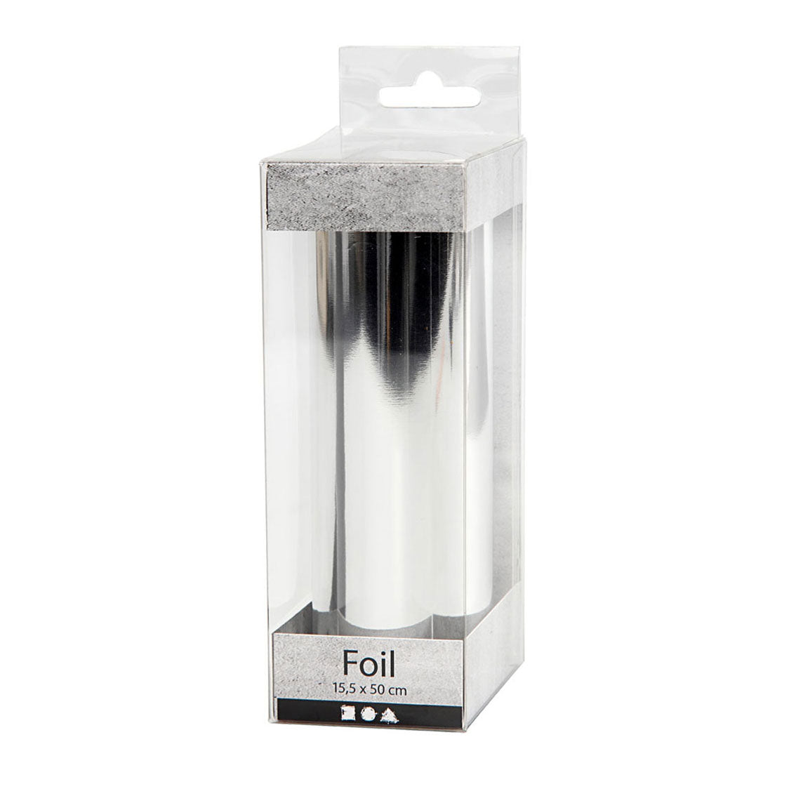 Creative company deco folie zilver, 50cm