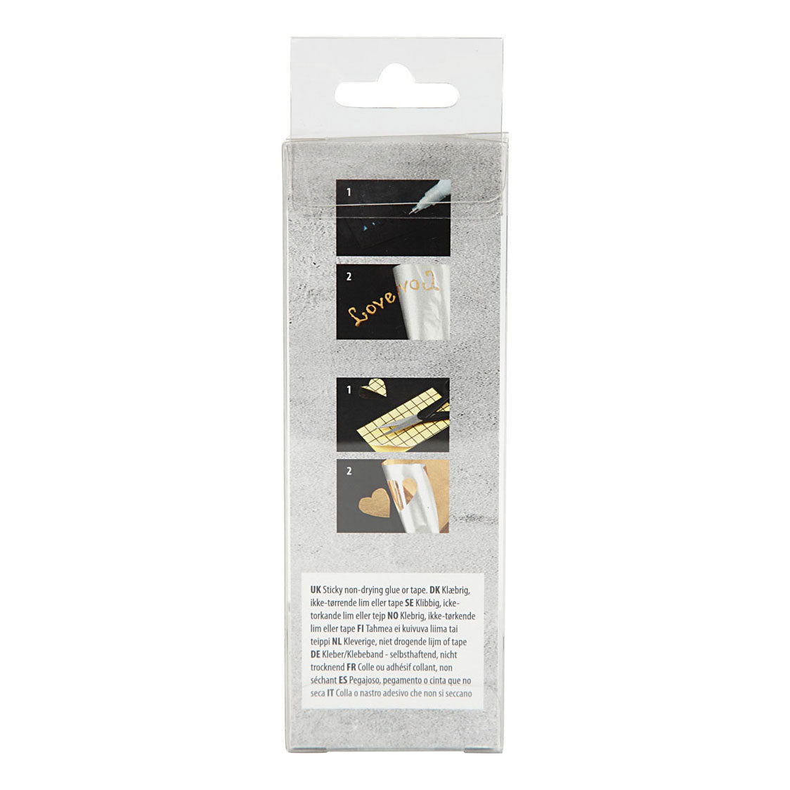 Creative company deco folie zilver, 50cm