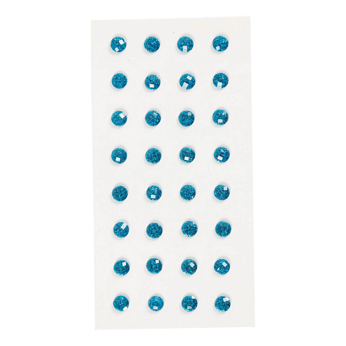 Creatief bedrijf strasstenen blauw, 32st.