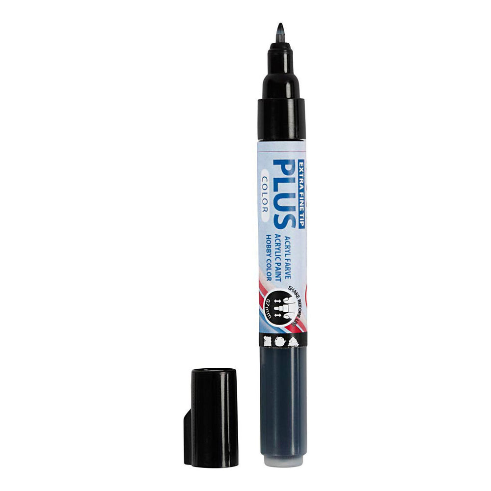 Creativ company plus kleurstift zwart, 5,5ml