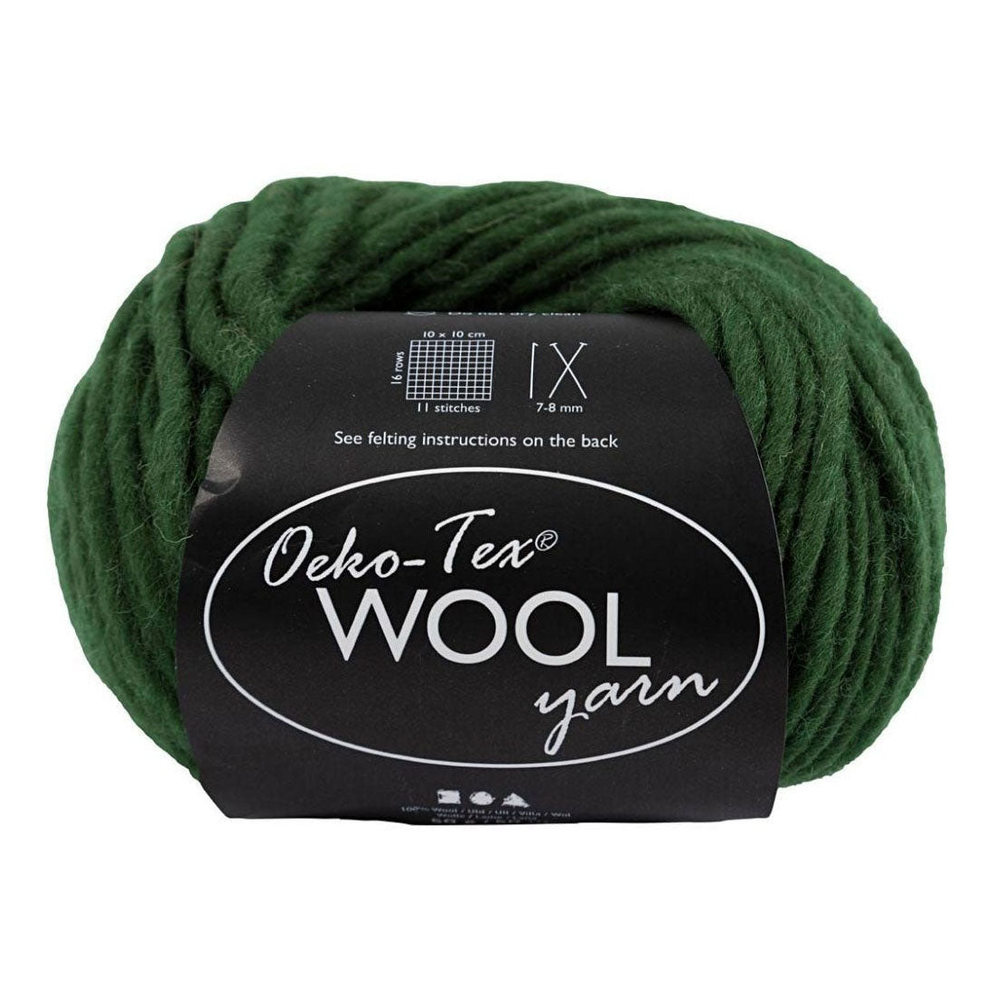 Creatief bedrijf wolgaren groen, 50m