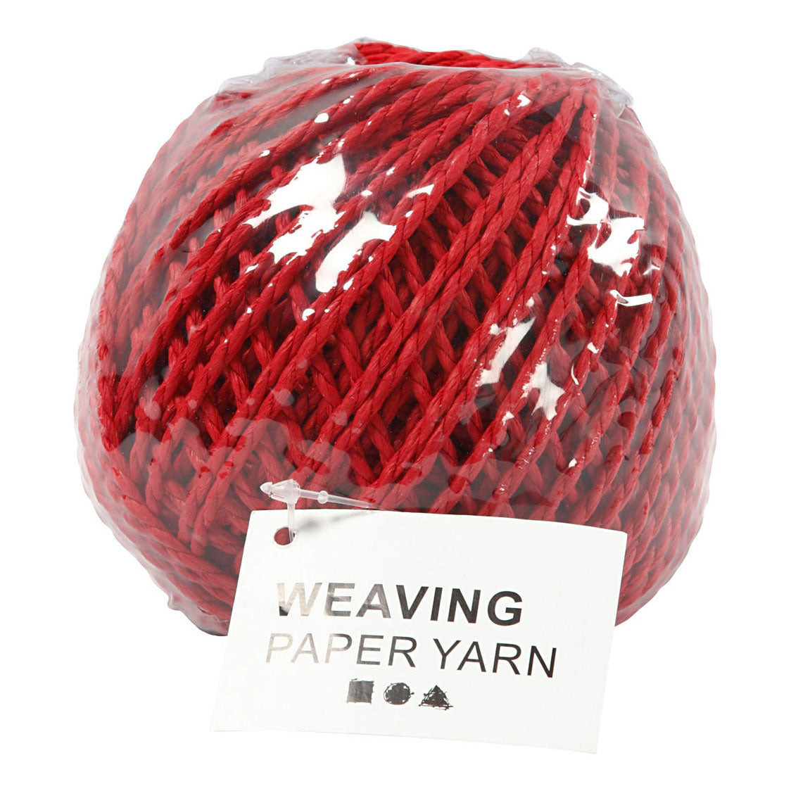 Creative company papiergaren rood, 40m