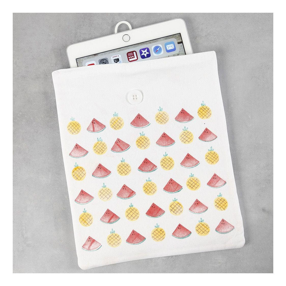 Creative company tablet sleeve white, 22x27cm