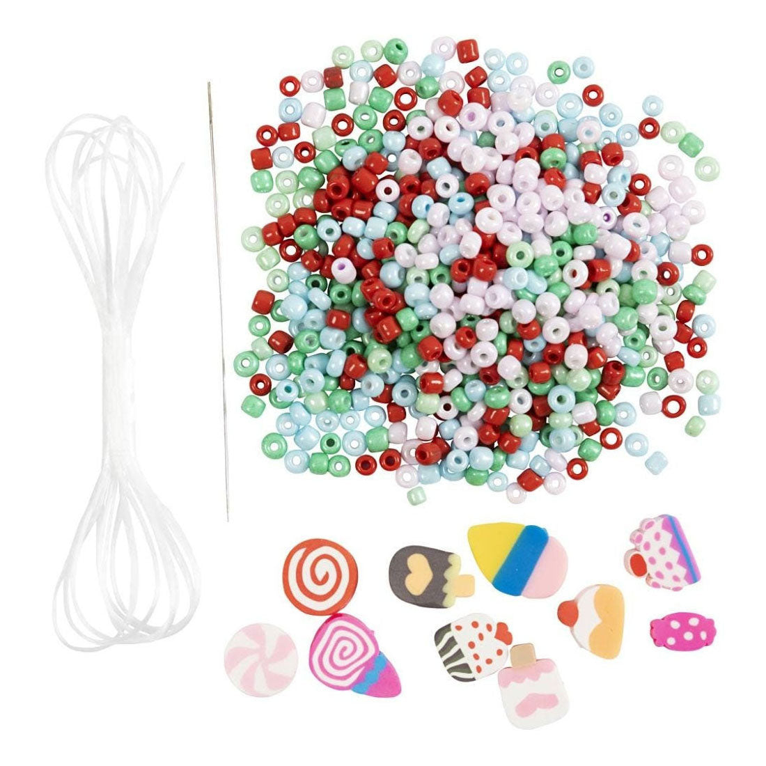 Creativ company https: www.cchobby.nl mini-hobbyset-sieraden-elastische-armband-en-ring-1-doos