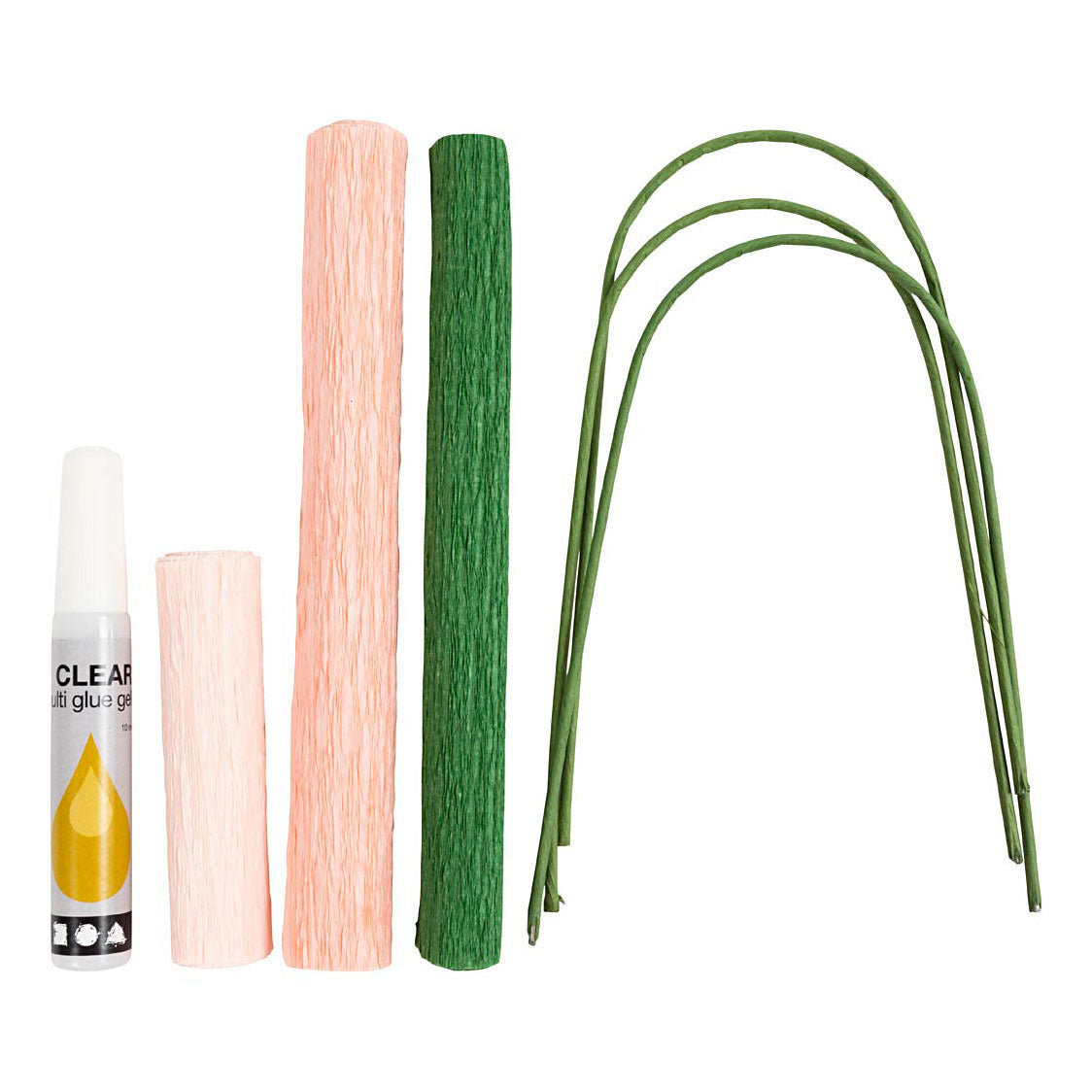Creativ Company mini hobby set crepe paper carnations