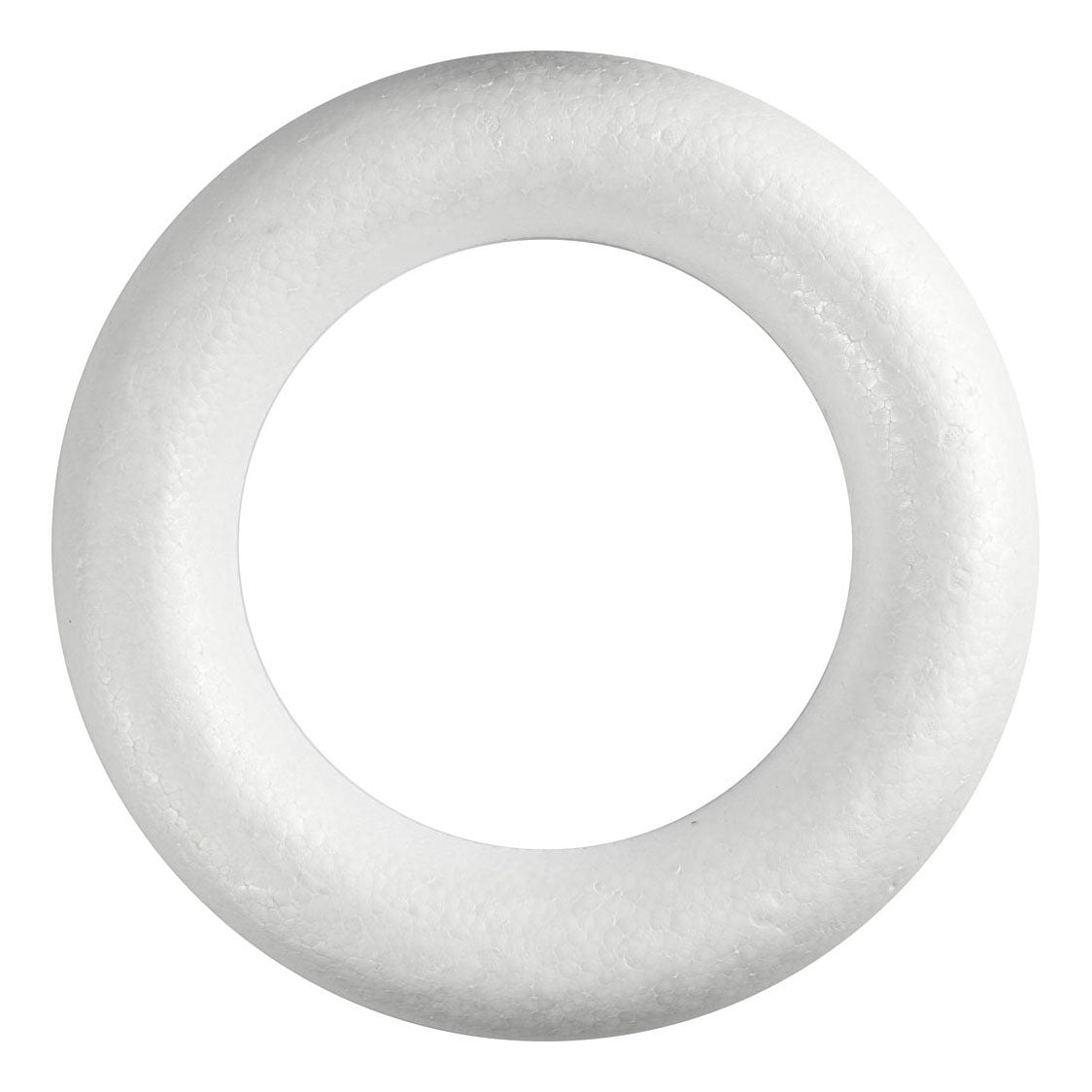 Creativ company styropor ring met platte achterkant, 35cm