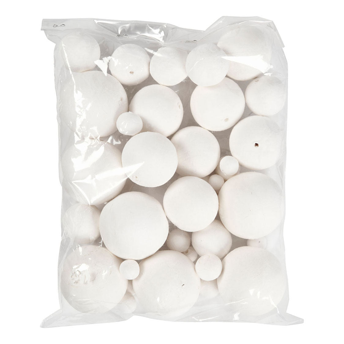 Creativ company https: www.cchobby.nl ballen-d-12-15-20-30-40-50-mm-wit-42-stuk-1-doos