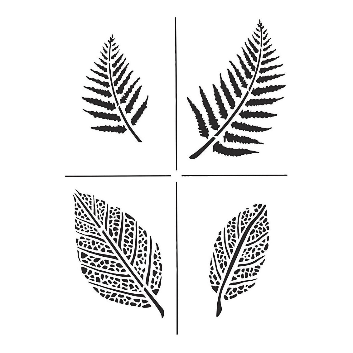 Creative company flexibele sjabloon bladeren a4