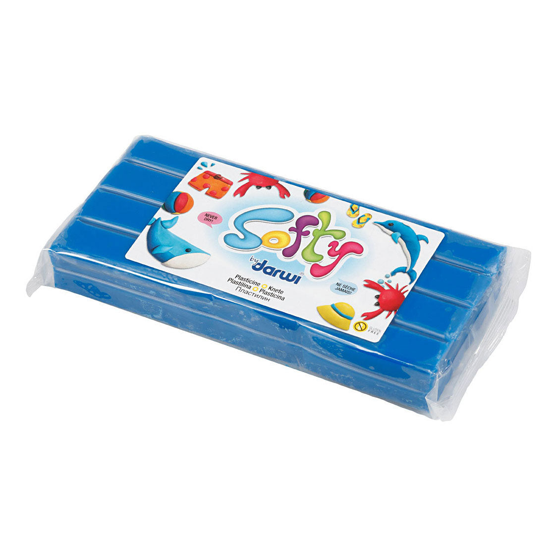 Creatief bedrijf softy boetseerklei blauw