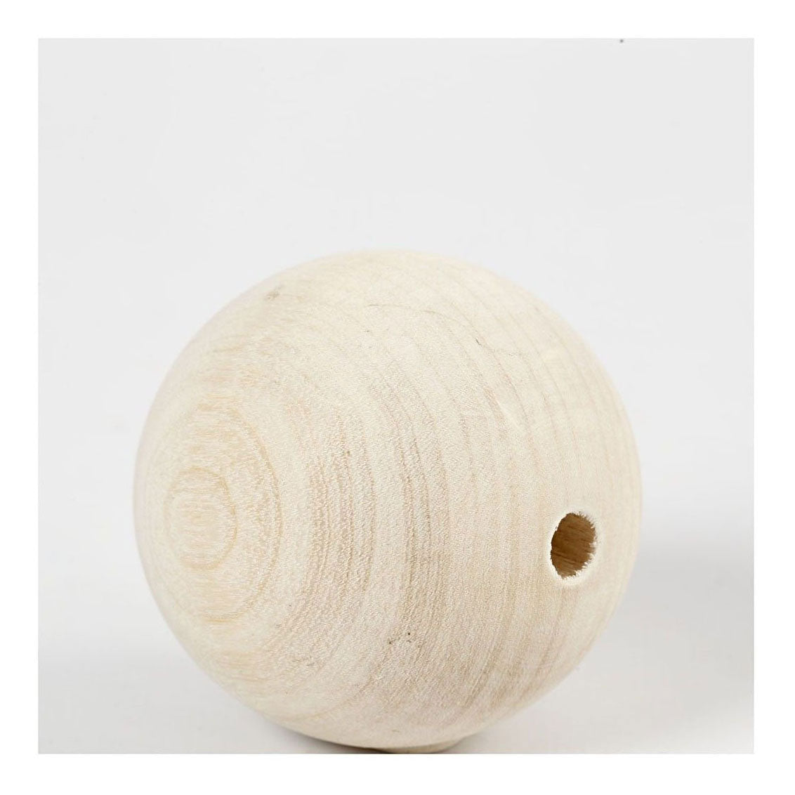 Creatief bedrijf houten kraal 6mm, 3st.