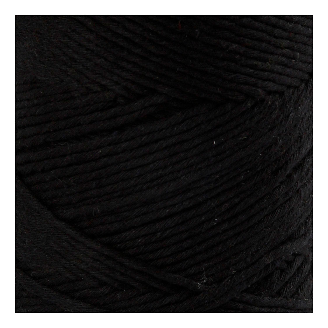 Creativ company macramékoord 2 mm 198 m zwart