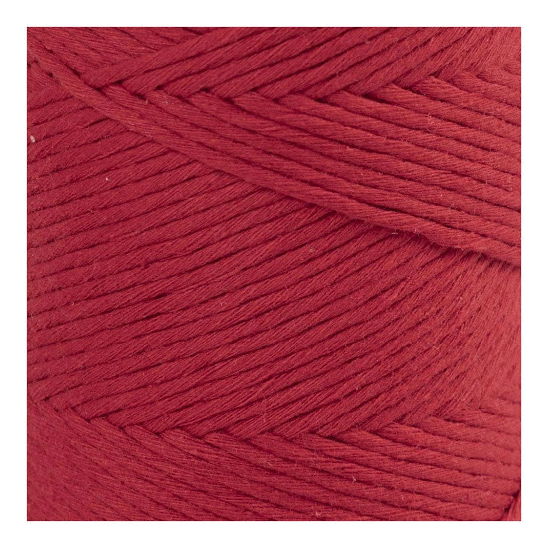 Creativ company macramé koord - rood, 198m