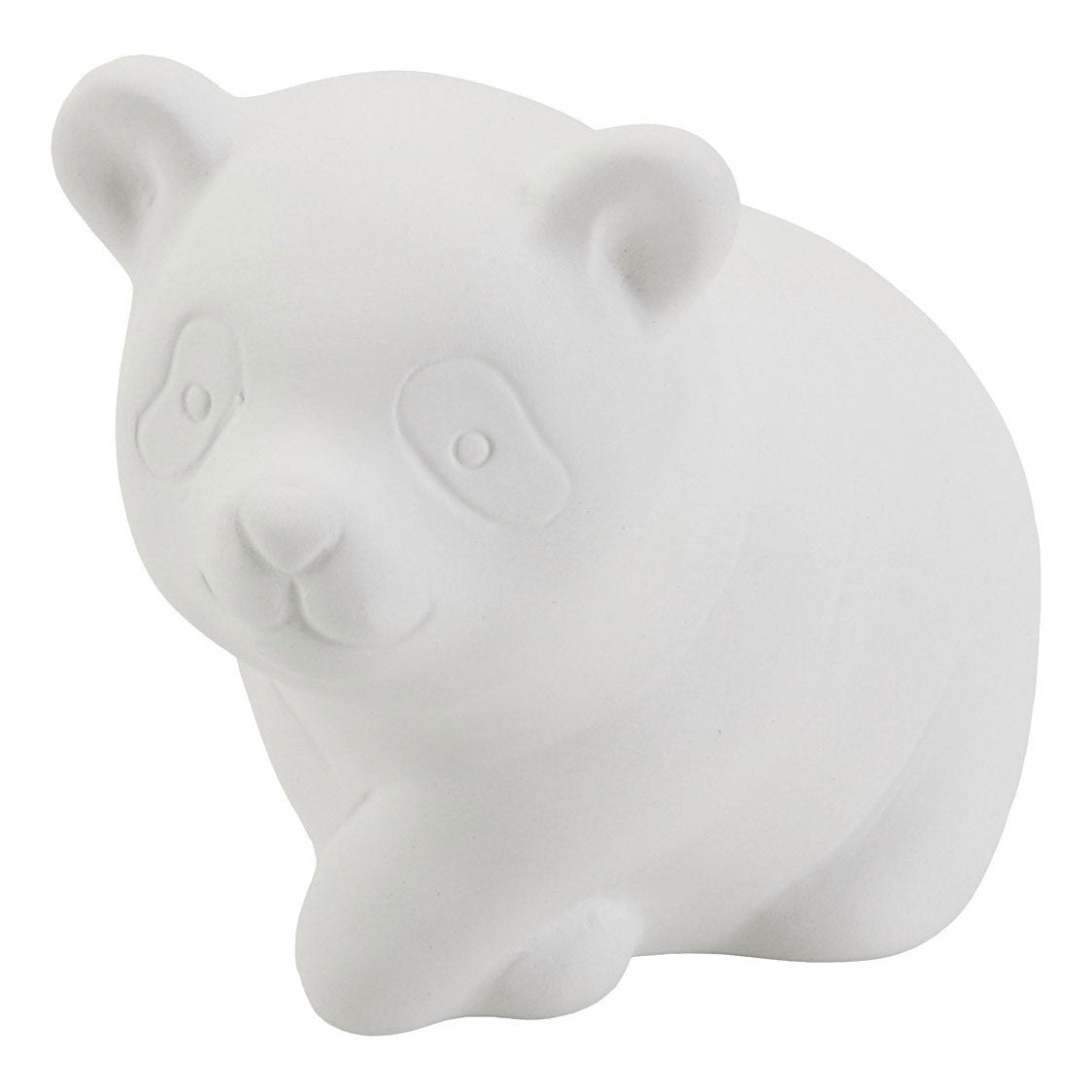 Creatief bedrijf terracotta dierenspaarpot panda, 6st.