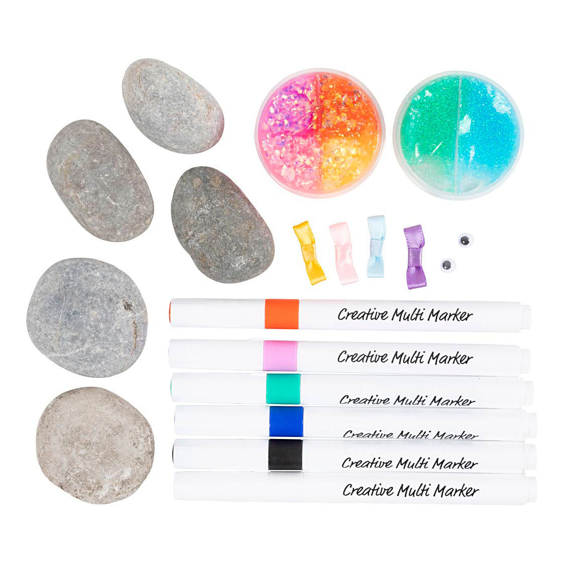 Creatief bedrijf hobbyset steendecoratie knutselset