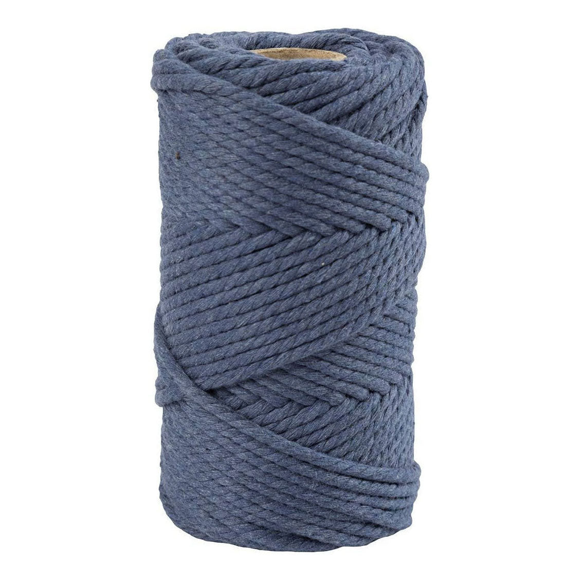 Creatief bedrijf macrame koord blauw, 55m