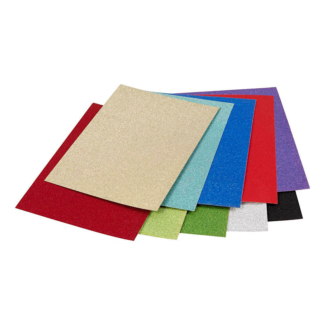 Creativ Company Glitterkarton A4 250 g 50 vellen 1 doos