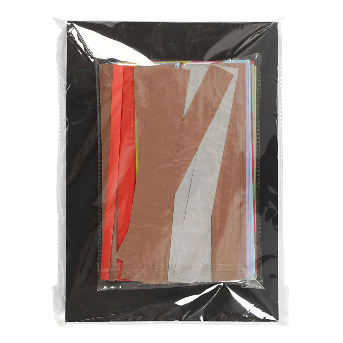 Creativ company papier weven set, l: 21 cm, b: 10+15+25+35 mm, 1 doos