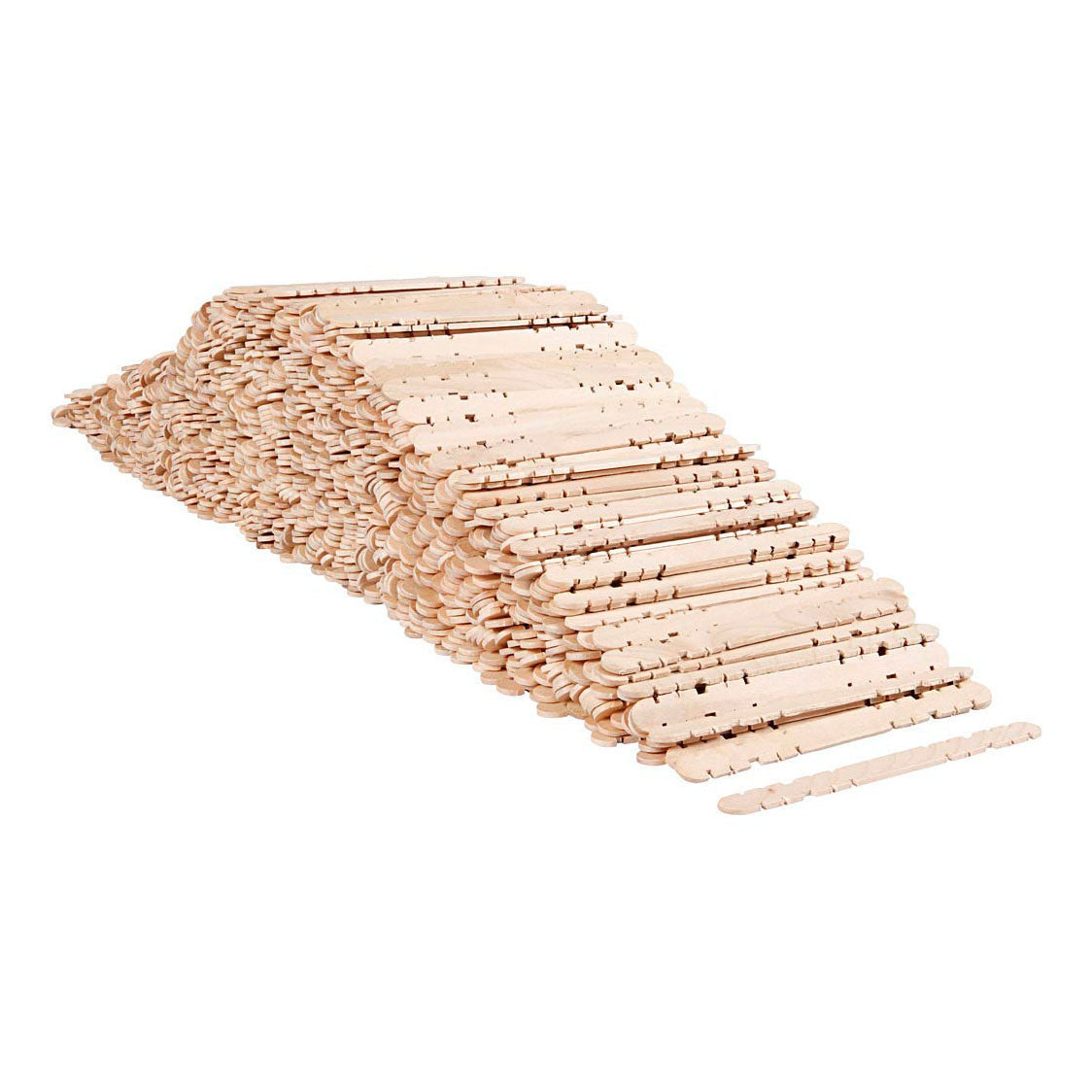 Creatief bedrijf houten constructiestokjes, 1000st.