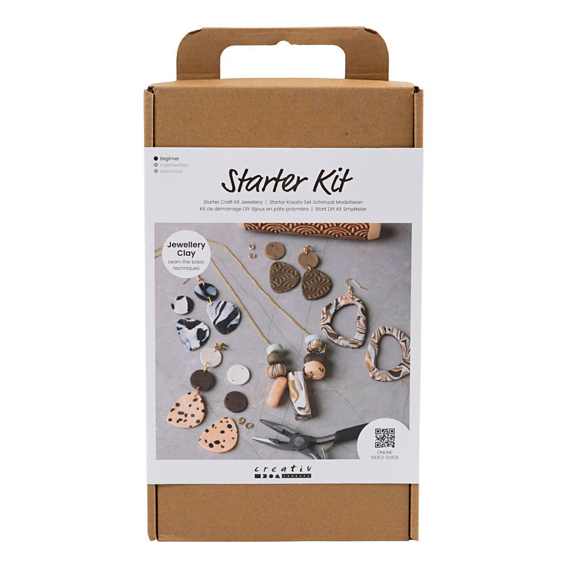 Creativ Company Starter hobby set jewellery making clay