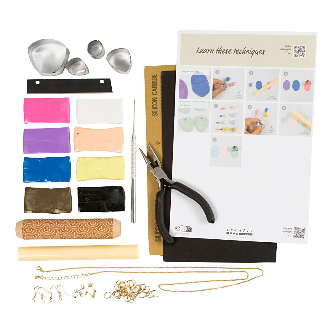 Creativ Company Starter hobby set jewellery making clay