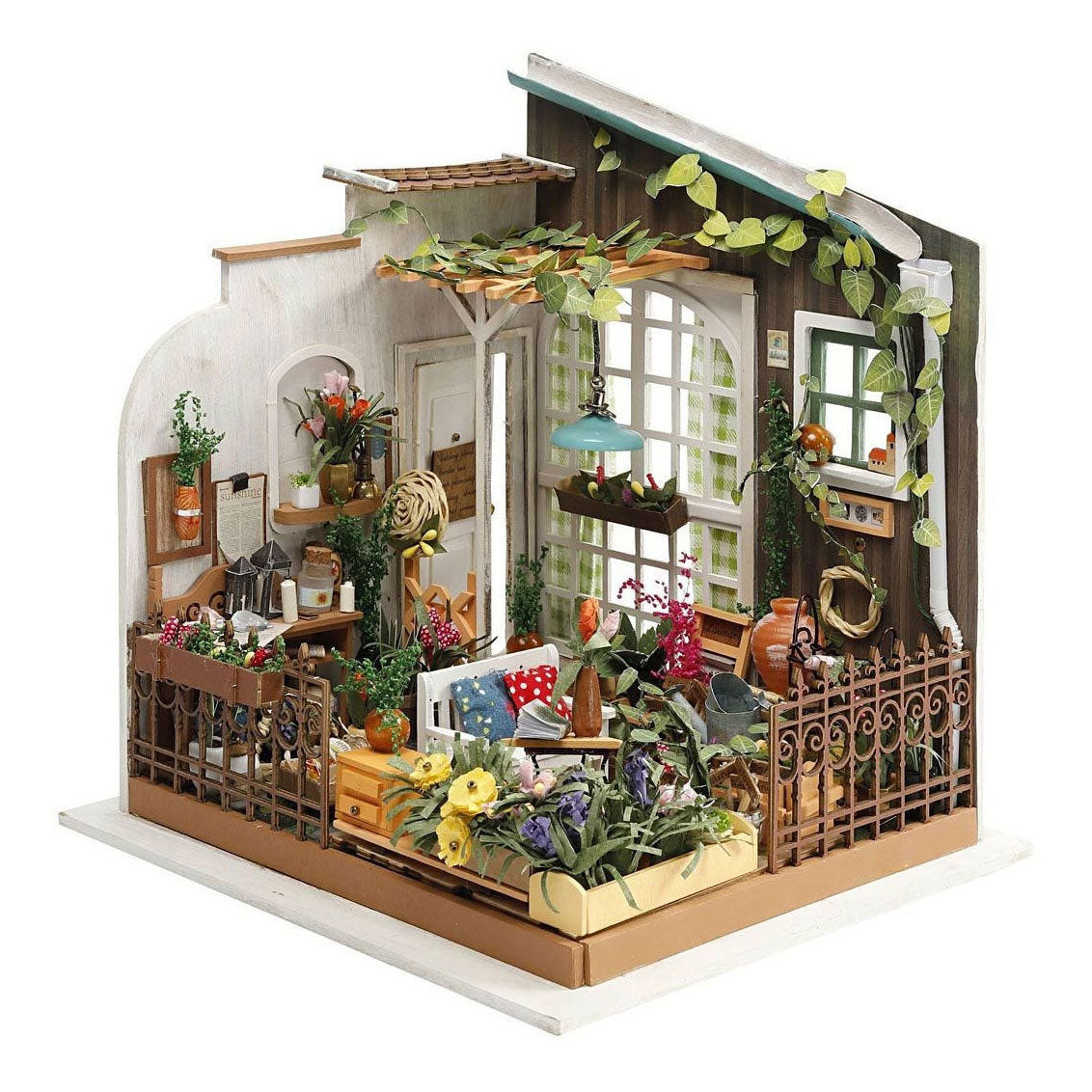 Creatief bedrijf diy miniatuur kamer tuin knutselset
