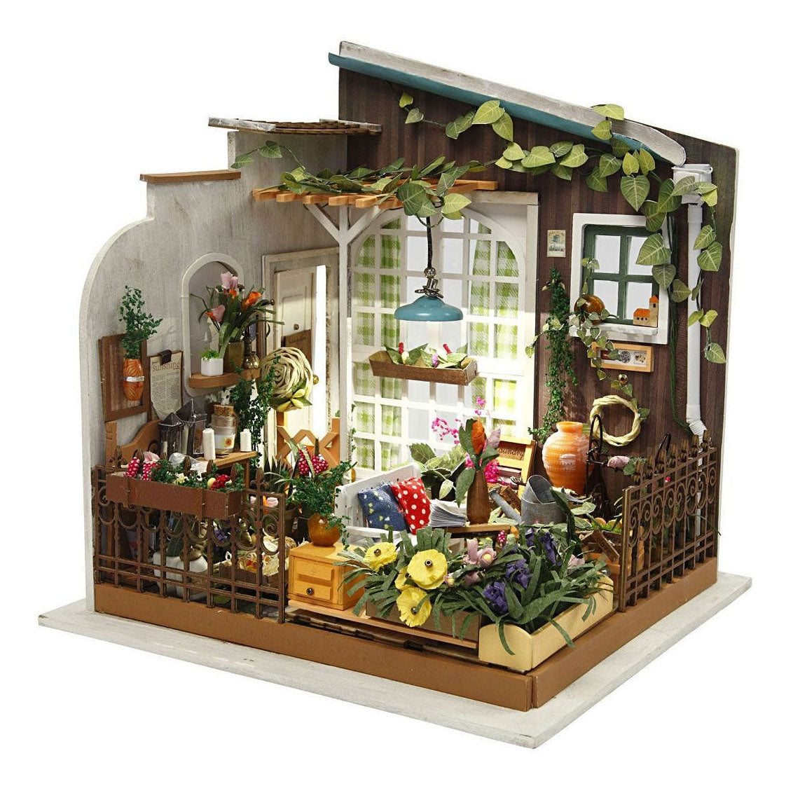 Creatief bedrijf diy miniatuur kamer tuin knutselset