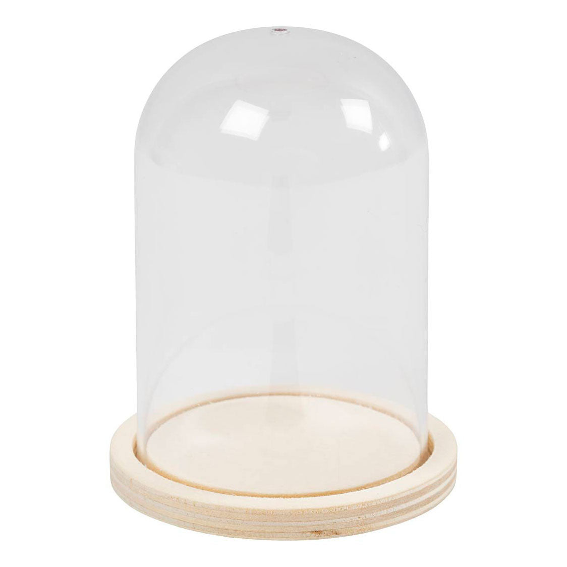 Creatief bedrijf klok op houten voet, 10st.