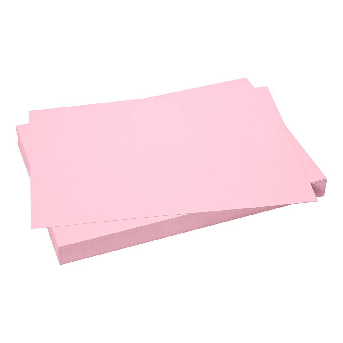 Creativ company gekleurd karton lichtroze a4 270gr, 100 gekleurd