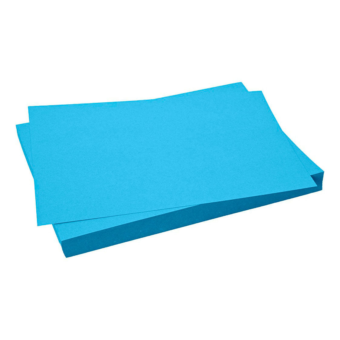 Creativ company gekleurd karton turquoise 270gr, 100 oplosbaar