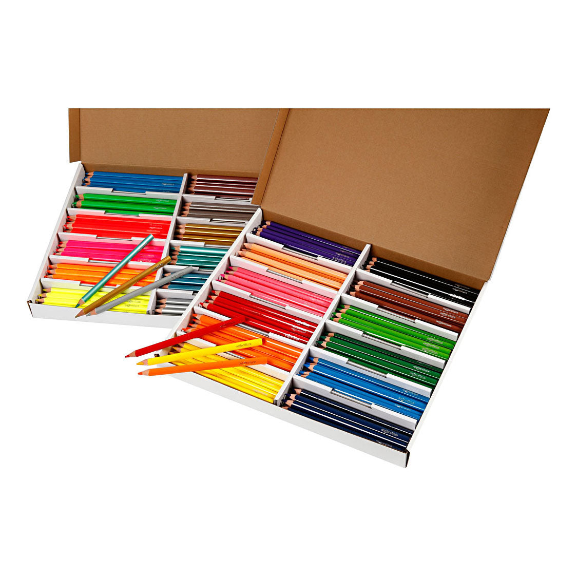 Creativ Company Kleurpotloden vulling 4,5 mm diverse kleuren 288 stuks 1 doos