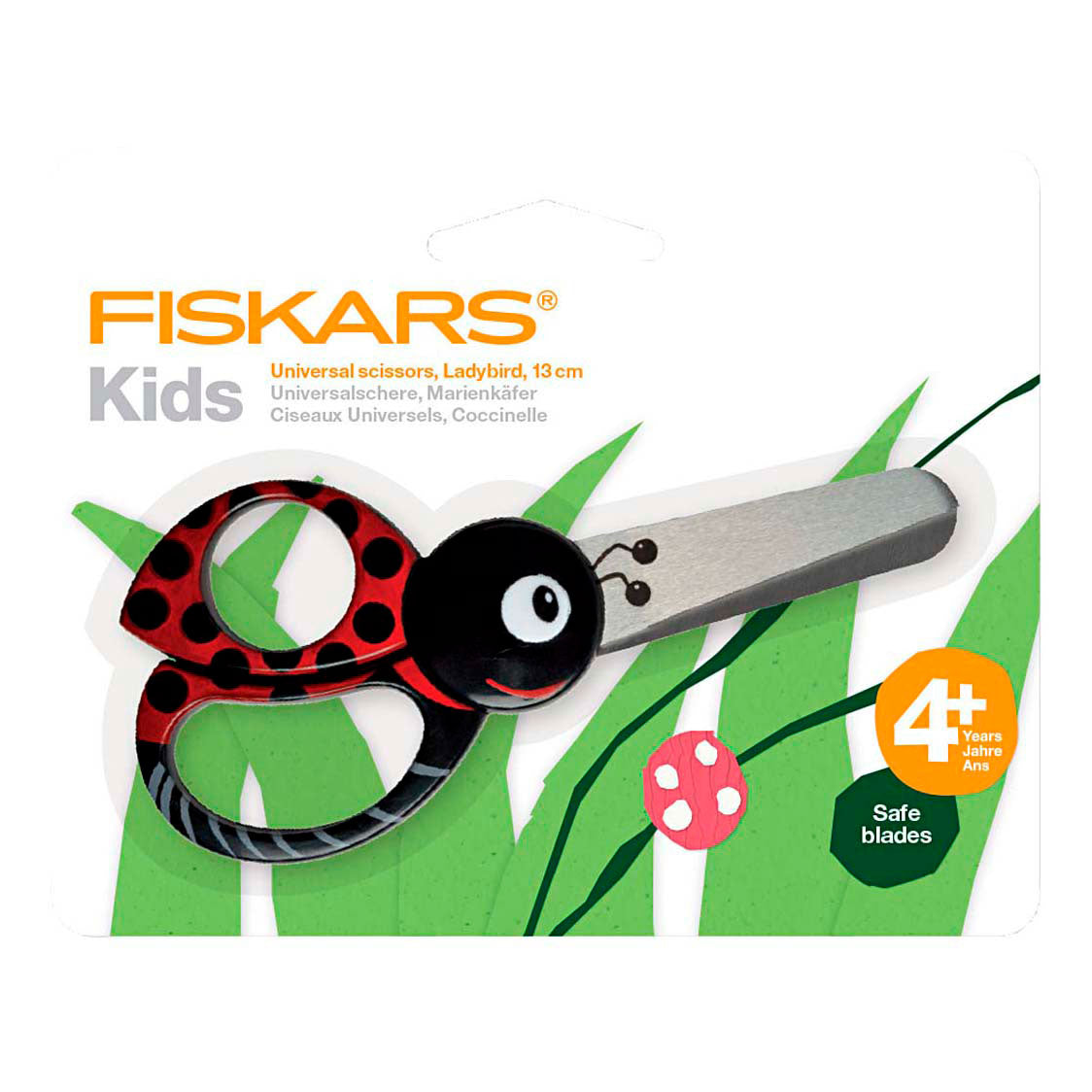 Https: www.cchobby.nl fiskars-kinderschaar-met-dierenmotief-lieveheersbeestje-l-13-cm-1-stuk